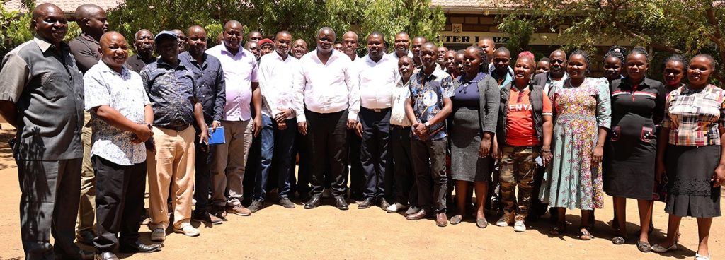 Chiakariga Leaders Lobby for Establishment of Tharaka University Campus During Courtesy Call to VC