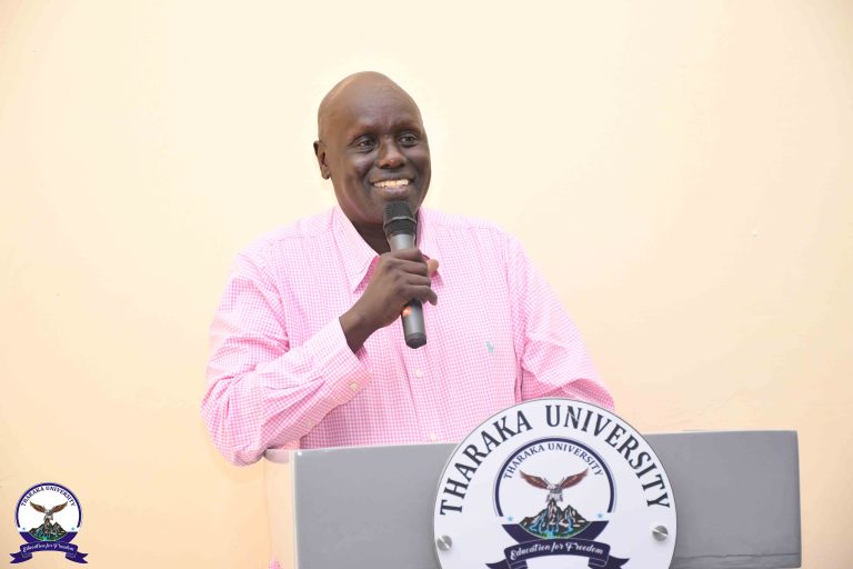 From Humble Beginnings to Business Success: Dr. David Langat Inspires Tharaka University Students