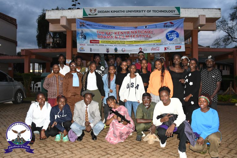 TUN Drama Club Shines on National Stage at 64th Kenya Drama Festival