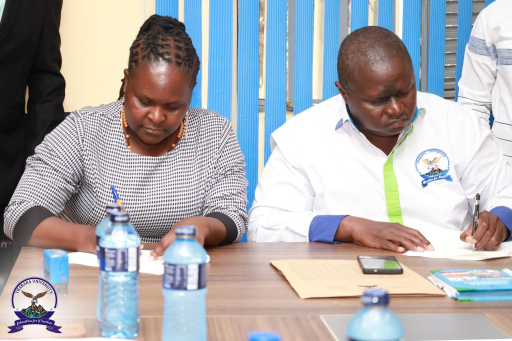 Tharaka University (TUN) signs a Memorandum of Understanding (MoU) with Bloom Bells Charity