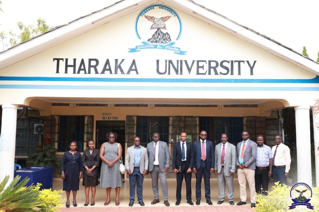 TUN Vice-Chancellor, Prof. Peter K. Muriung hosts officials from the Council for Legal Education
