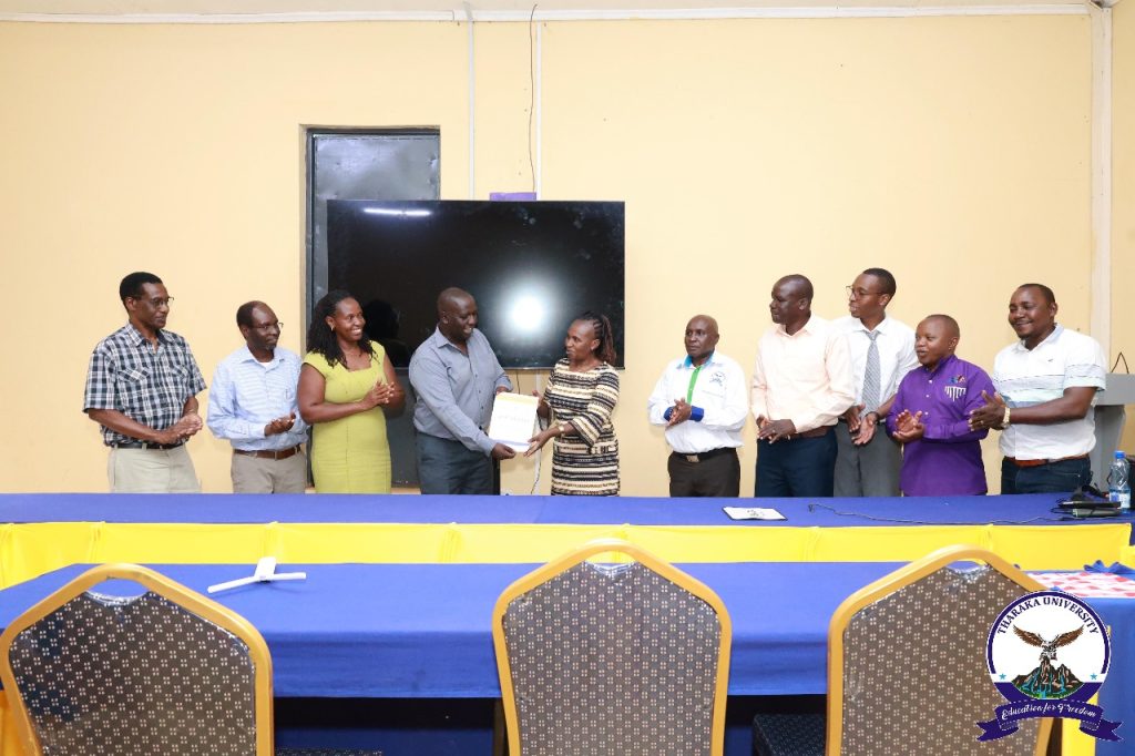 Tharaka University hosts CUE Officials for ODeL Center Inspection